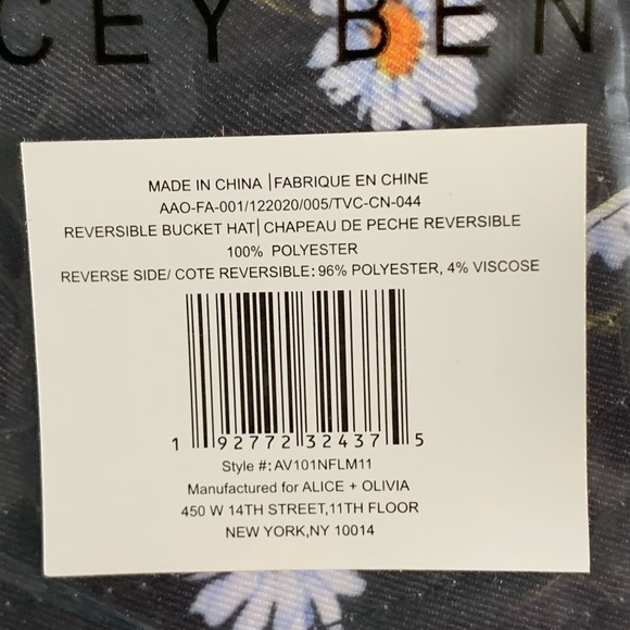 Alice + Olivia Reversible Bucket Hat - NWT main image 12